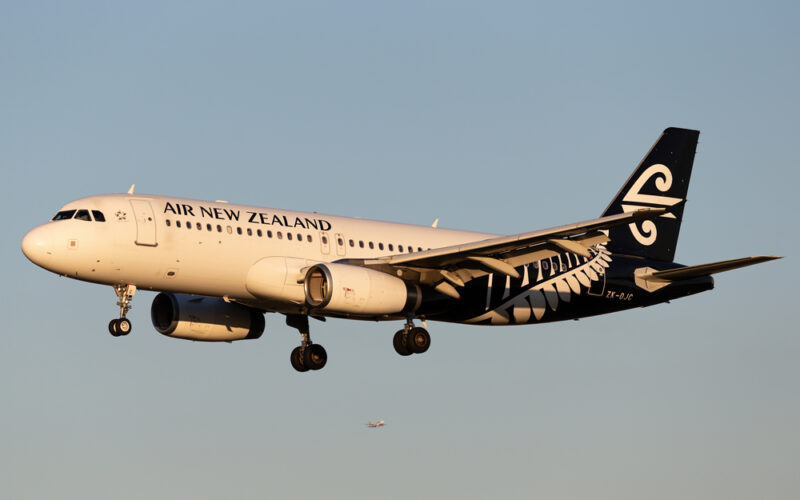 Melbourne,,Australia,-,May,17,,2015:,Air,New,Zealand,Airbus