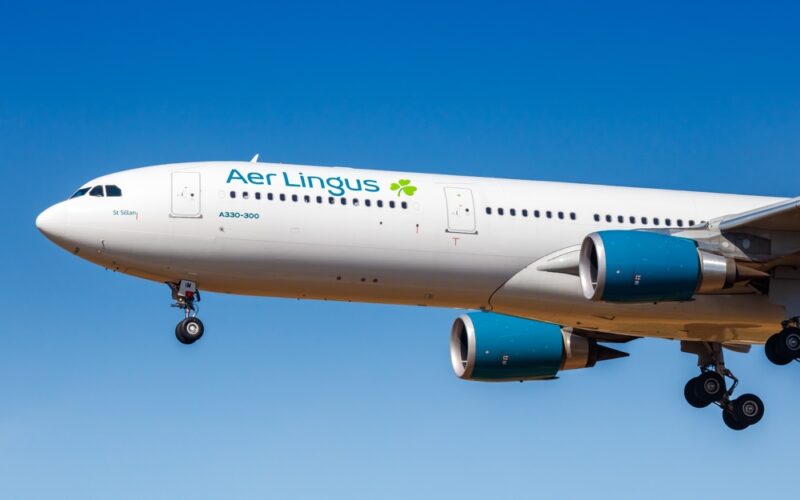 Stuttgart,,Germany,-,March,24,,2021:,Aer,Lingus,Airbus,A330-300