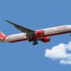 An Air India Boeing 777 was forced to divert to Stockholm following an oil leak on one of the engines