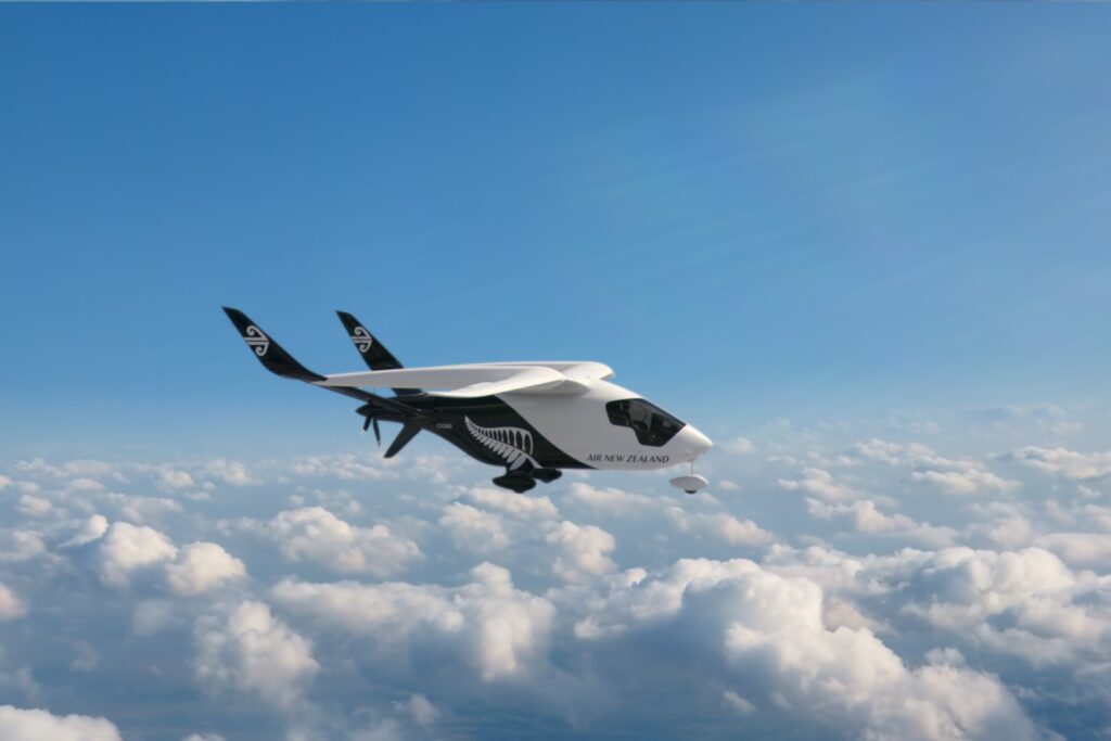 Air New Zealand Beta Aerospace ALIA electric aircraft