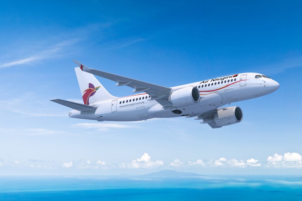 Air Niugini Airbus A220 100 order