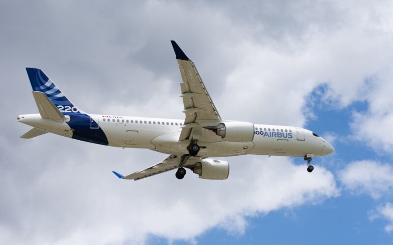 GE Aerospaces executive indicated interest in providing a second option for the stretched Airbus A220 500