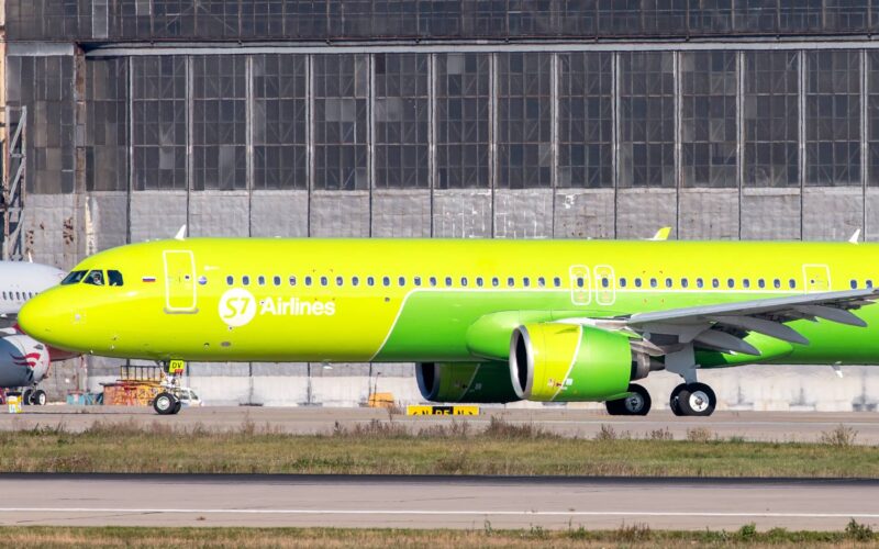 Airbus A321neo of S7 Airlines