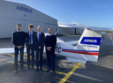 Airbus Flight Academy Europe Elixir aircraft