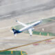 Alaska Airlines Boeing 737 900ER airplane at Los Angeles International Airport