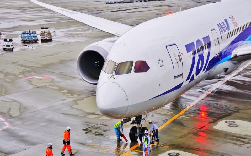 The FAA is addressing potential water leaks on the Boeing 787