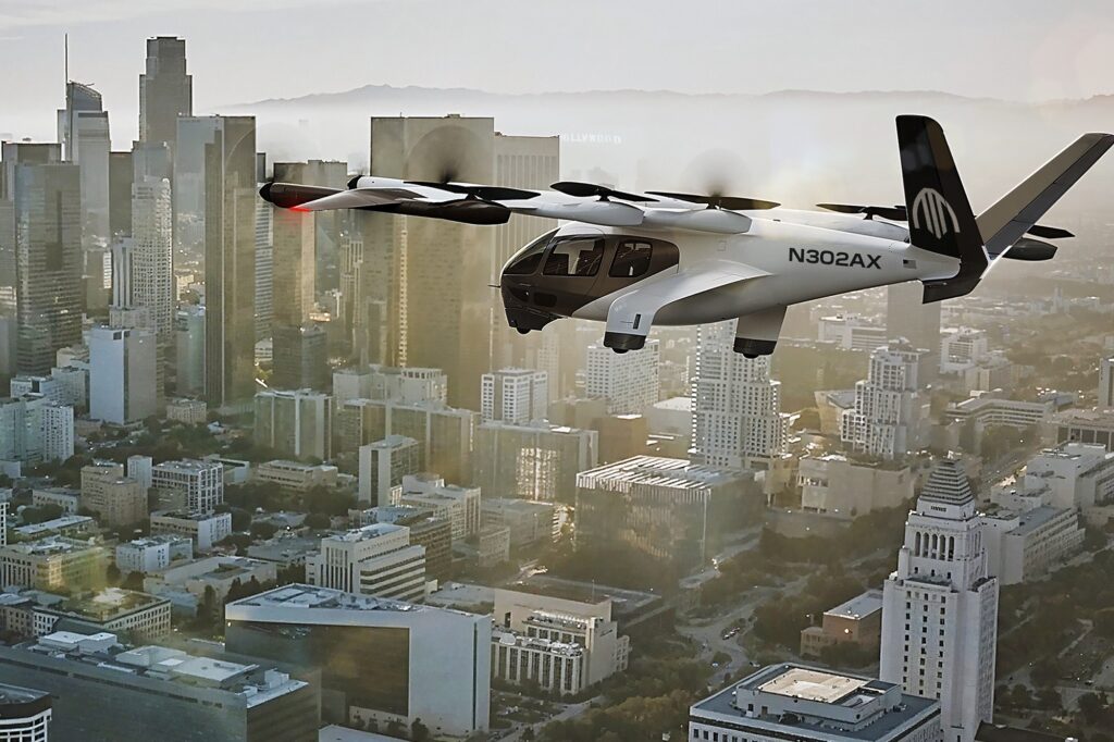 Archer Aviation eVTOL Los Angeles