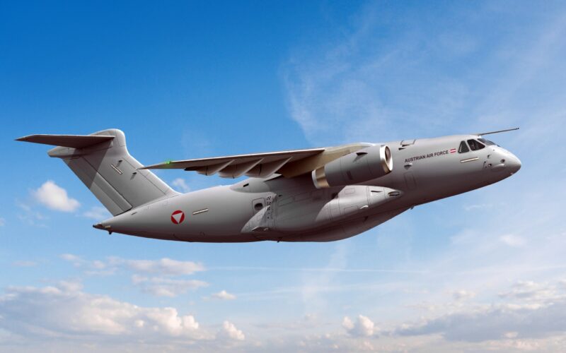 Austrian C-390 Millennium airlifter