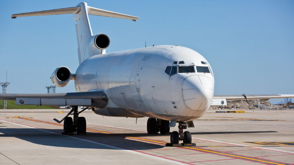 Boeing 727 200 Aircraft on the tarmac