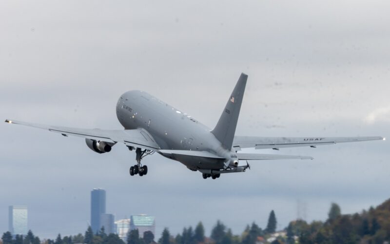 Boeing KC-46A Pegasus tanker operated by the USAF