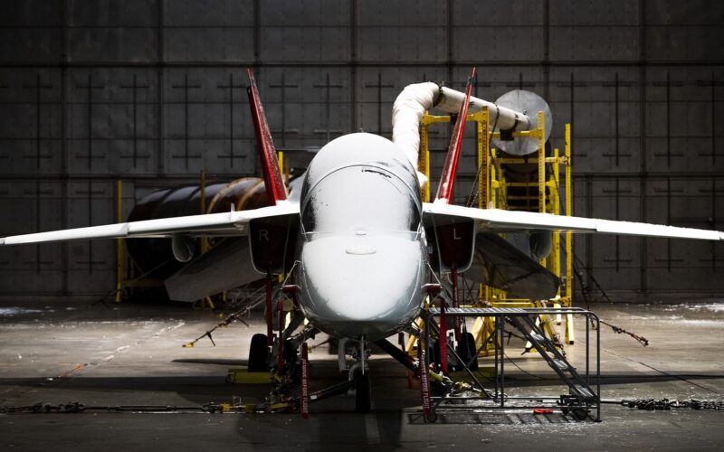 Boeing T-7A Red Hawk jet trainer undergoes weather testing