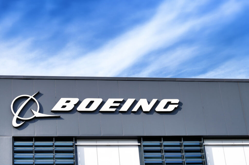 Boeing building