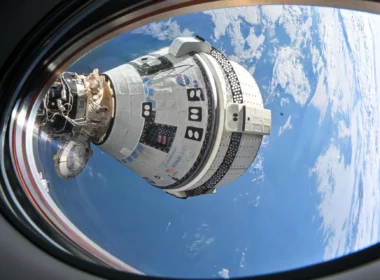 Boeing’s Starliner spacecraft docked at the International Space Station