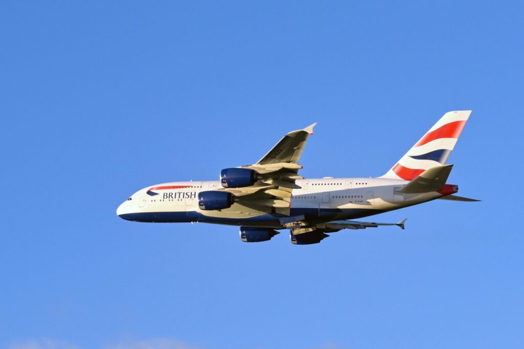 British Airways A380 G XLED