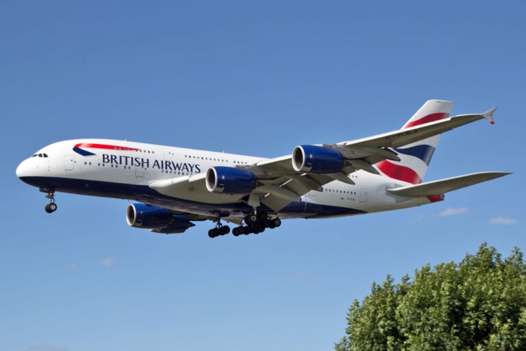 British Airways Airbus A380 G XLEJ