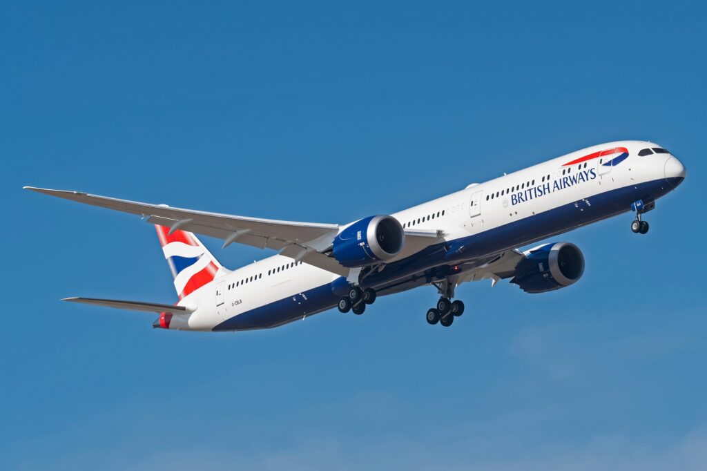 British Airways Boeing 787 10 Dreamliner