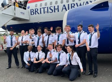 British Airways Speedbird program cadets