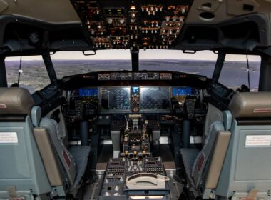 CAE Boeing 737 MAX full-flight simulator