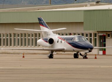 CN-TKN Dasssault Falcon 10 Alfa Air