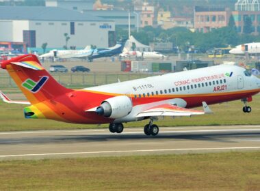 COMAC ARJ21 regional jet