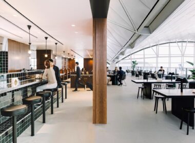 Cathay Pacific lounge at Hong Kong International Airport Noodle Bar