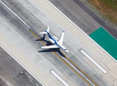 Cessna 750 Citation X airplane at Los Angeles airport