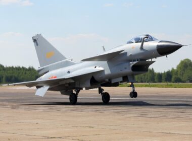 Chengdu J-10 Chinese fighter jet