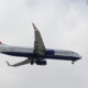 Comair 737 8 landing at OR Tambo international runway 03L