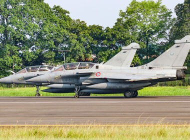 Dassault Rafale fighters in Jakarta, Indonesia