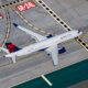 Delta Air Lines firmed up an order for 12 Airbus A220 aircraft