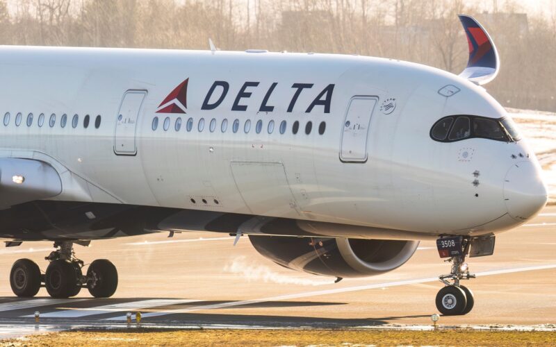 Delta Air Lines pilots requested a deviation from a typical approaching before encountering heavy turbulence