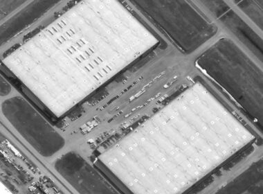 Satellite picture of alleged drone factory in Special Economic Zone "Alabuga