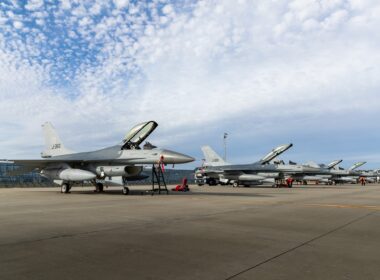 Dutch F-16 fighters in Romania