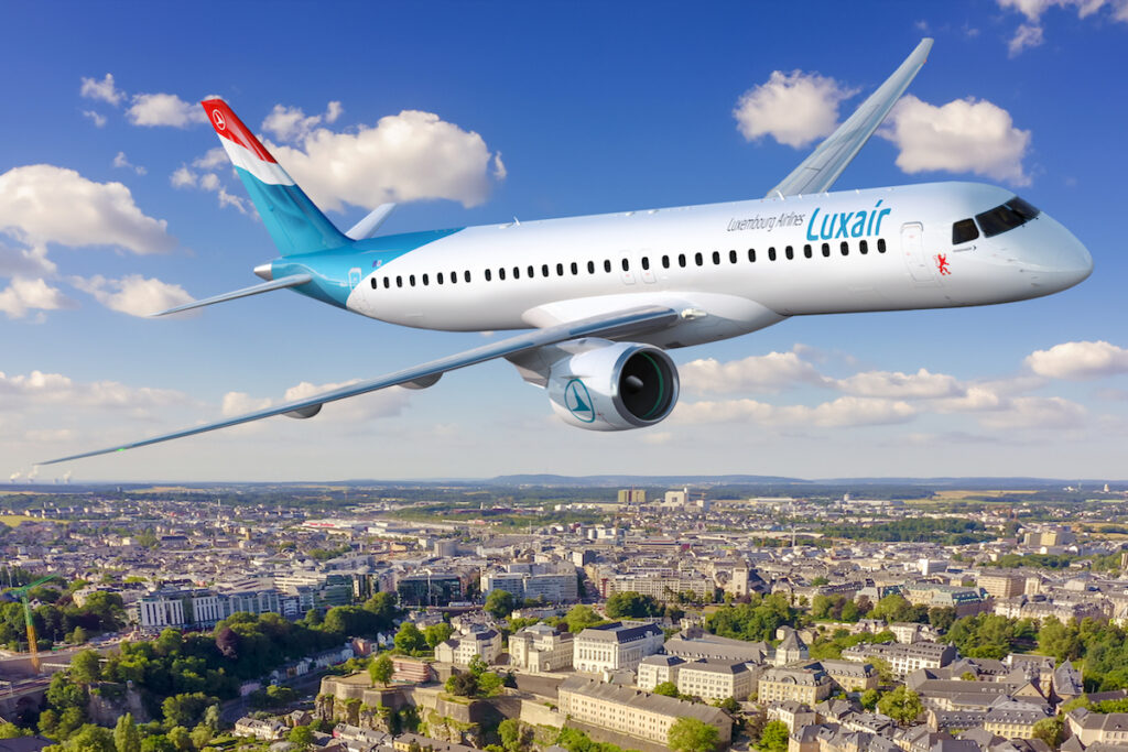 Embraer E195 E2 Luxair