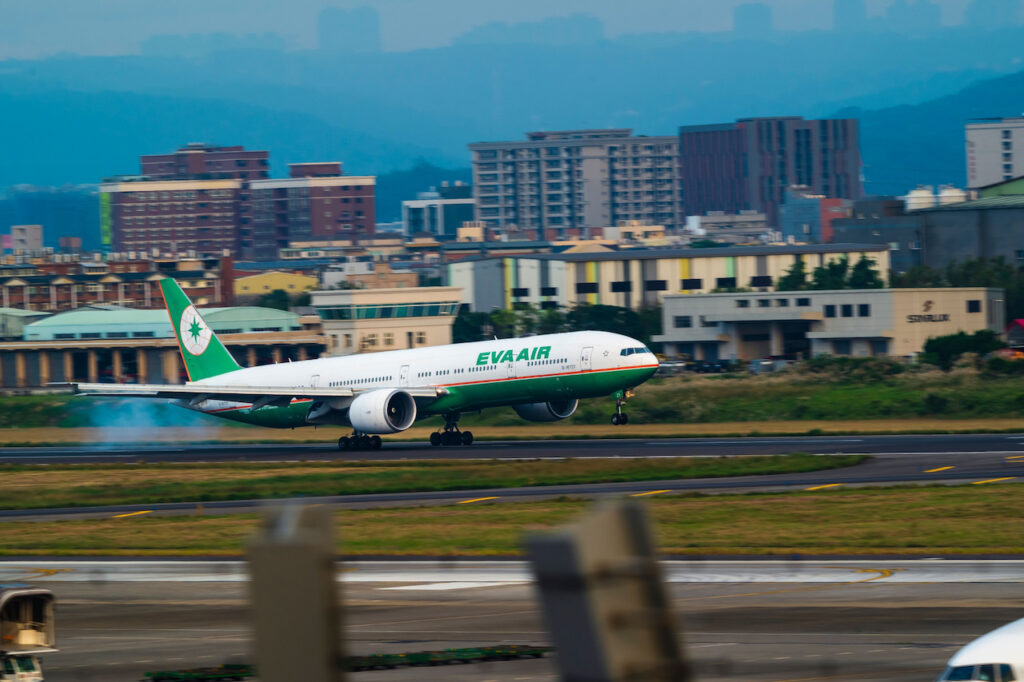 EVA Air A321 in TPE