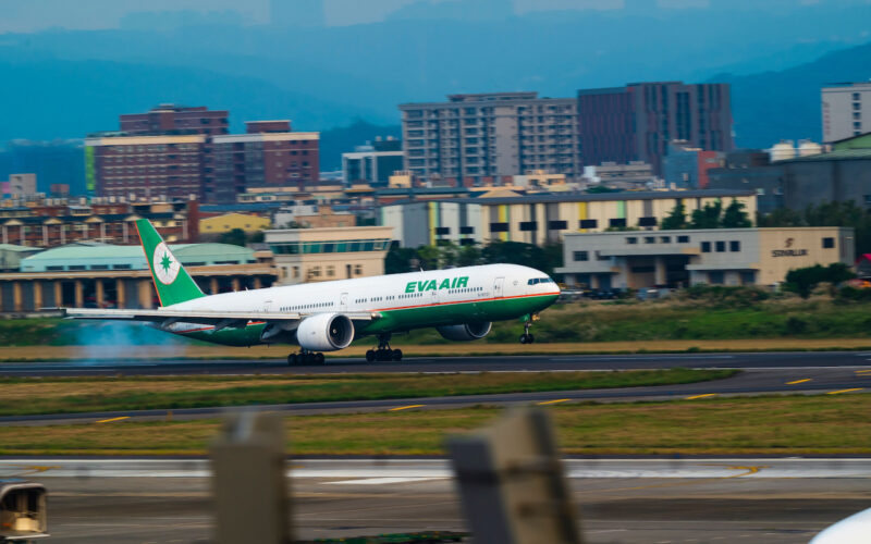 EVA Air A321 in TPE