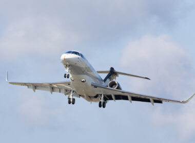 Embraer Praetor 500 flying on Sustainable Aviation Fuel (SAF)