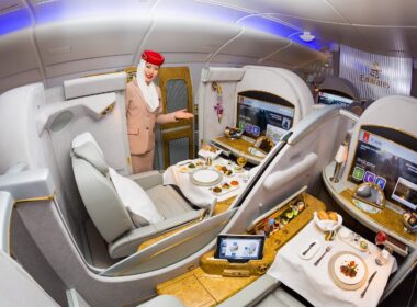 Emirates First Class Cabin