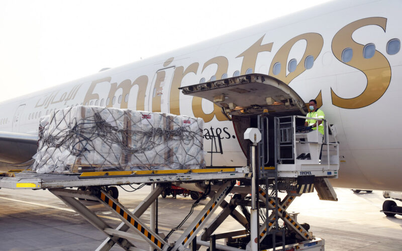 Emirates humanitarian shipment