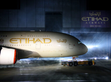 Etihad A380 berlin