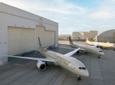 Etihad Airways Boeing 787 Dreamliner aircraft