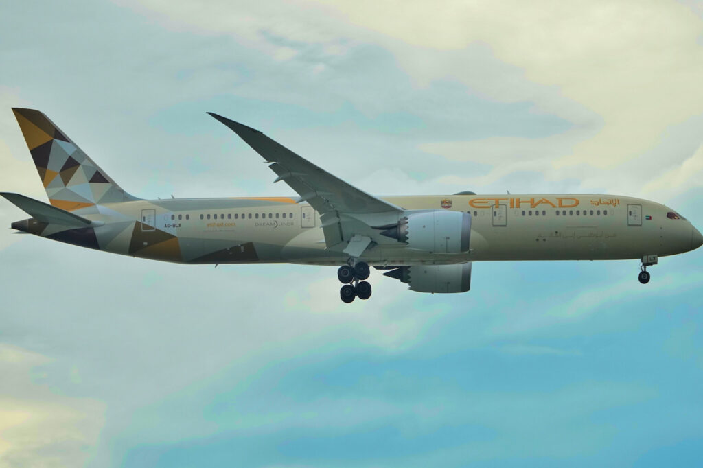 Etihad dreamliner