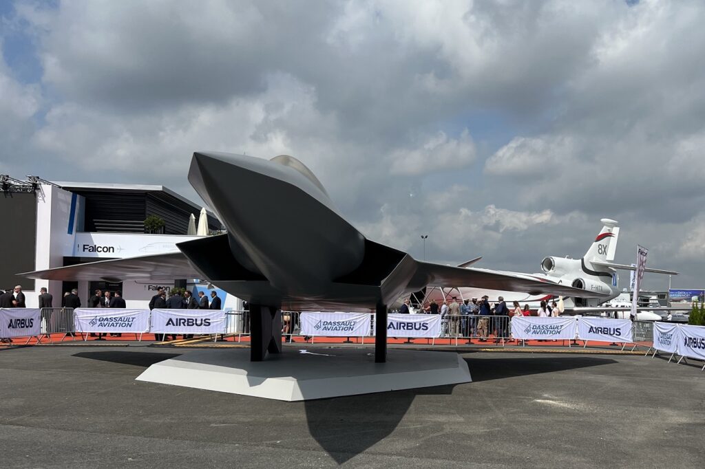 FCAS mockup at the Paris Air Show