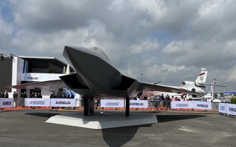 FCAS mockup at the Paris Air Show