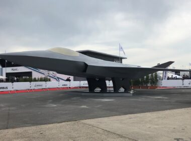 FCAS model at Paris Air Show