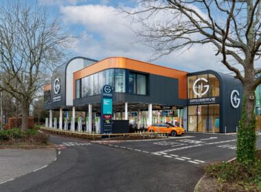 Gatwick Airport electric vehicle charging station