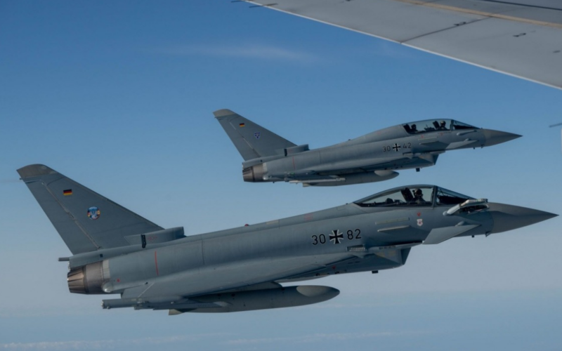 German Air Force Eurofighter Typhoons