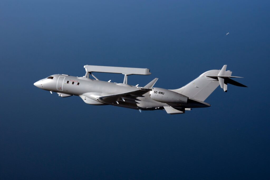 GlobalEye Airborne Early Warning and Control (AEW&C) aircraft