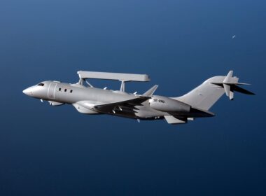 GlobalEye Airborne Early Warning and Control (AEW&C) aircraft