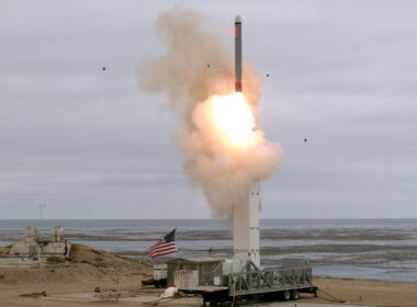 Ground-launched medium-range Tomahawk cruise missile